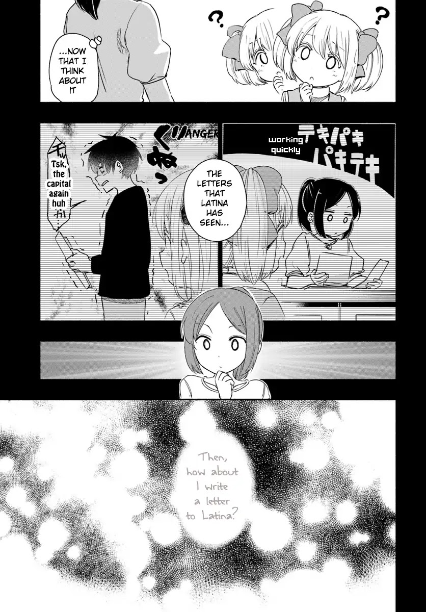 For My Daughter, I Might Even Be Able to Defeat the Demon King Chapter 28.5 page 9 - Chapter 28.5: Young Girl, Writing Letters