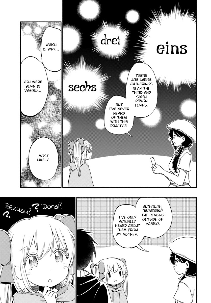 For My Daughter, I Might Even Be Able to Defeat the Demon King Chapter 29 page 13 - Chapter 29: Young Girl, Questioning the Person from her Hometown