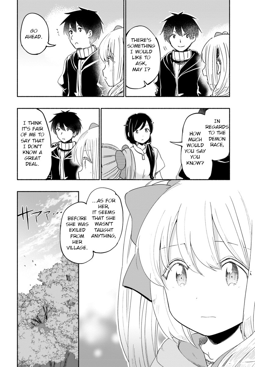 For My Daughter, I Might Even Be Able to Defeat the Demon King Chapter 29 page 4 - Chapter 29: Young Girl, Questioning the Person from her Hometown