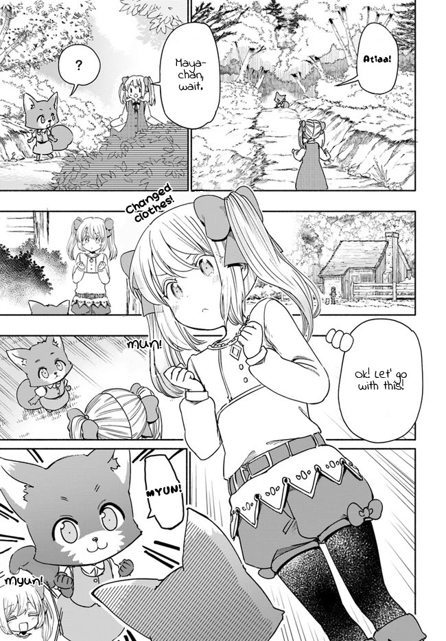 For My Daughter, I Might Even Be Able to Defeat the Demon King Chapter 32 page 7 - Chapter 32: Young Girl, Enjoying the Fluffiness