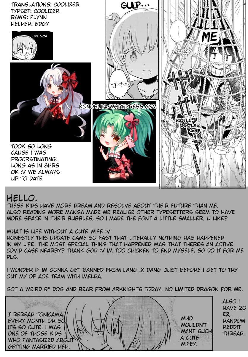For My Daughter, I Might Even Be Able to Defeat the Demon King Chapter 33 page 19 - Chapter 33: Residents of Krax, Receiving the Young Girl's Letter