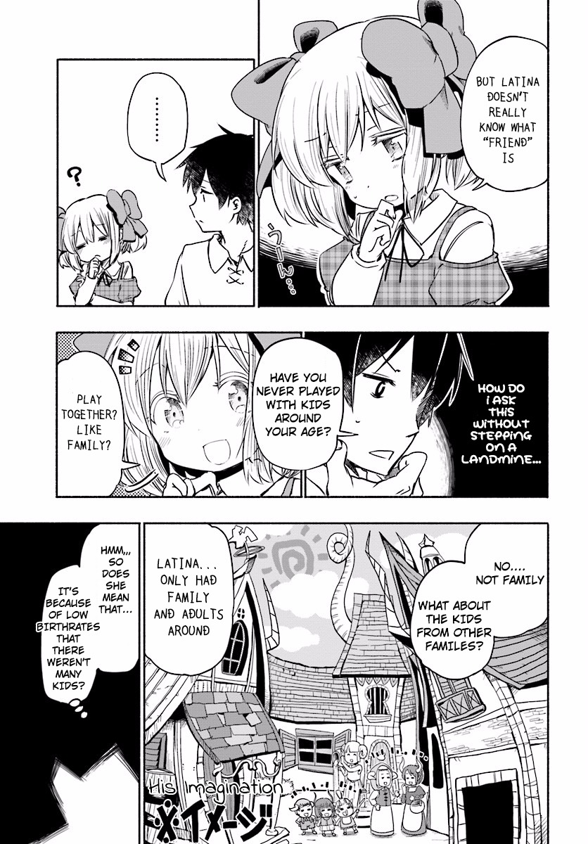 For My Daughter, I Might Even Be Able to Defeat the Demon King Chapter 6.2 page 2 - Chapter 6.2: Small Girl, Her "World" Grows A Little Bigger