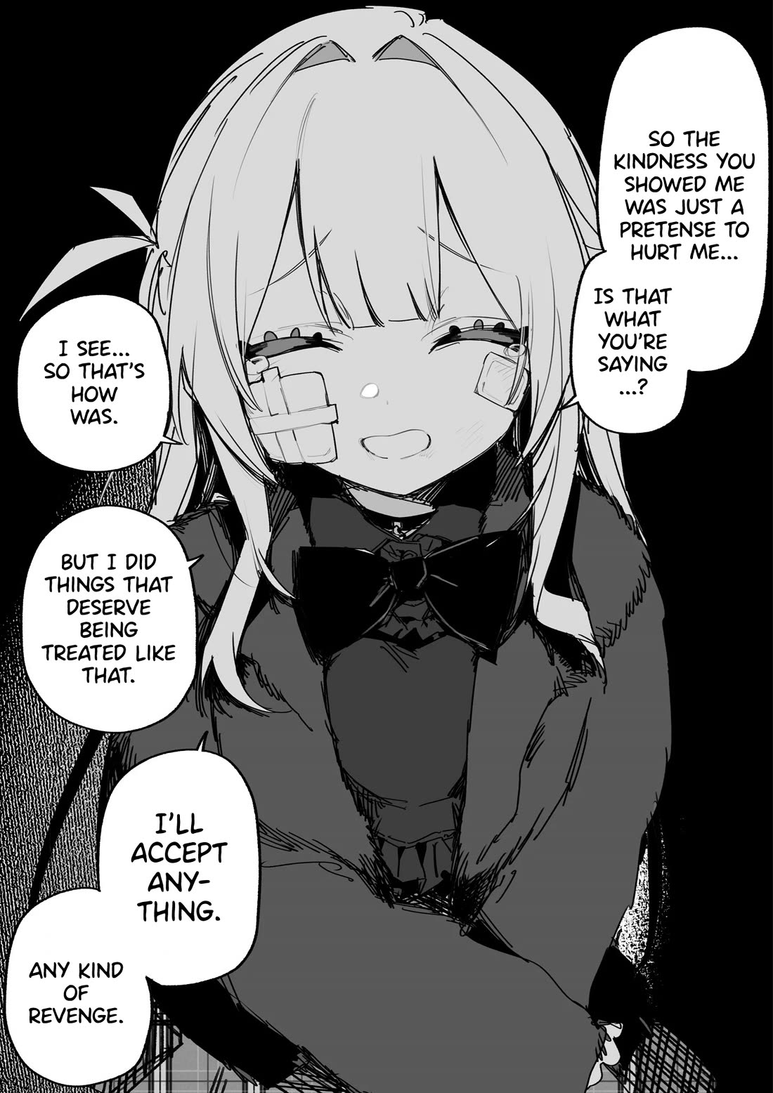 For the Sake of My Future Vengeance Chapter 35 page 1 - Chapter 35: I was just acting nice to you for my vengeance.