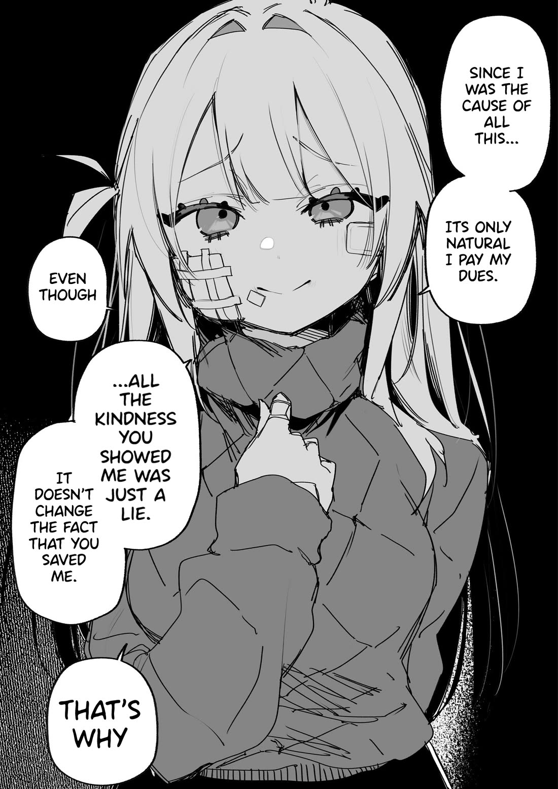 For the Sake of My Future Vengeance Chapter 36 page 1 - Chapter 36: "How are you still smiling after all the hardship?"