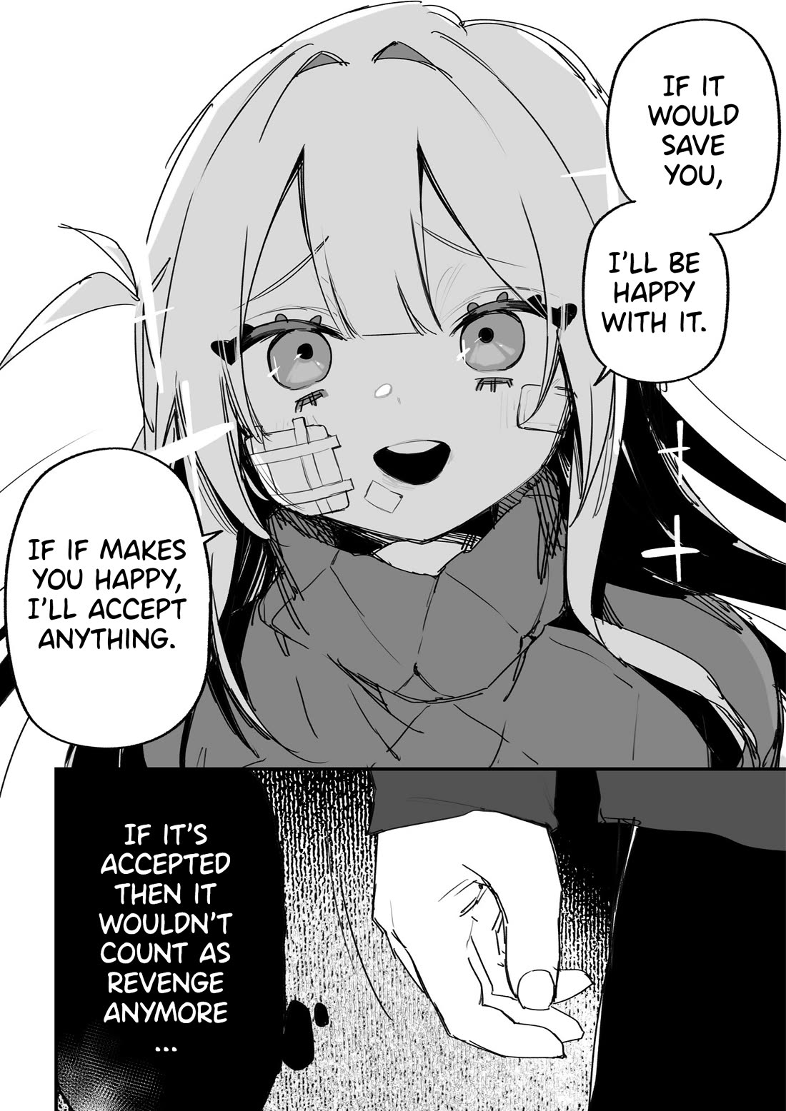 For the Sake of My Future Vengeance Chapter 36 page 2 - Chapter 36: "How are you still smiling after all the hardship?"