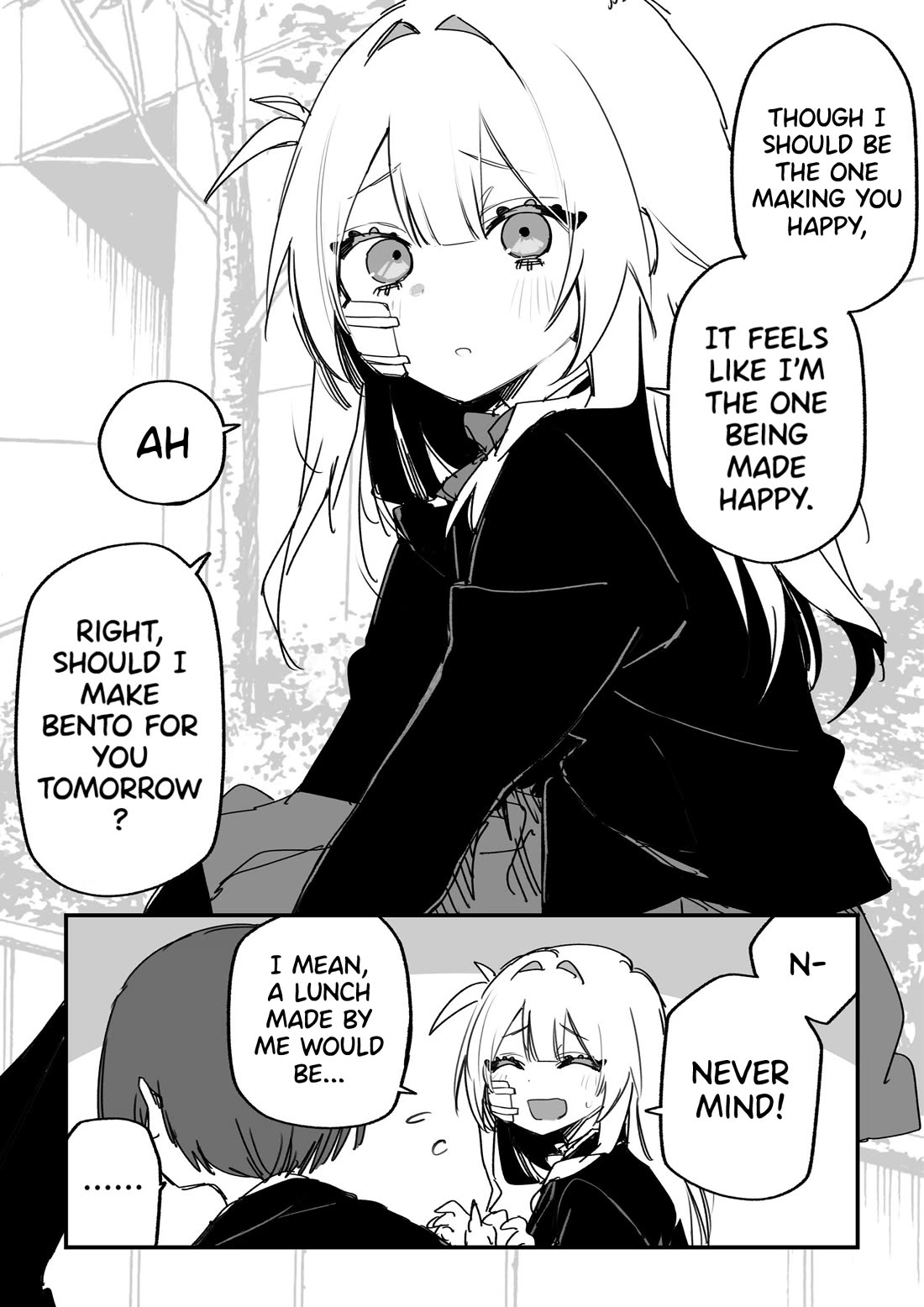 For the Sake of My Future Vengeance Chapter 40 page 1 - Chapter 40: Lunch with the girl I once hated.