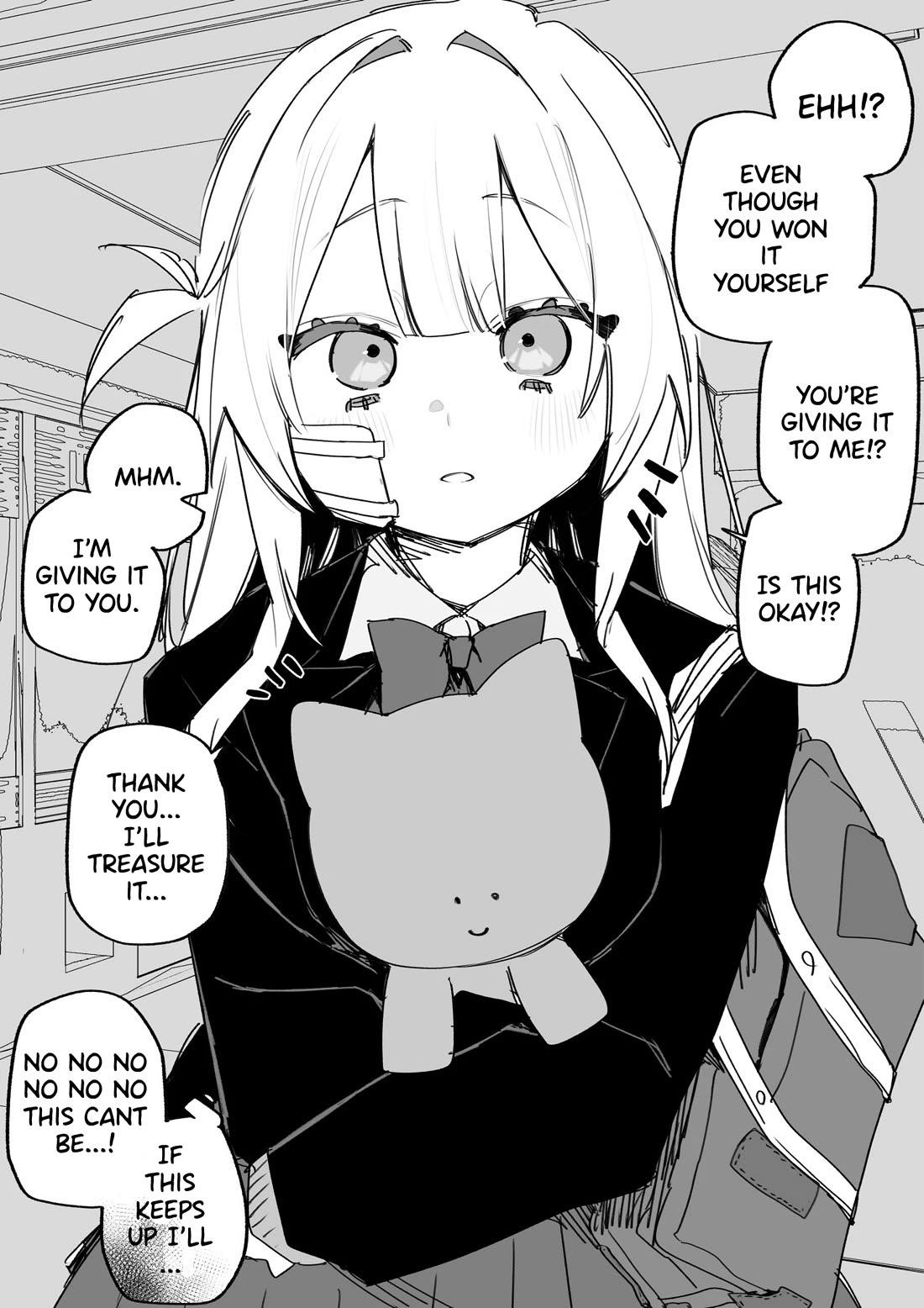 For the Sake of My Future Vengeance Chapter 42 page 1 - Chapter 42: On an arcade date with the person I bullied back then.