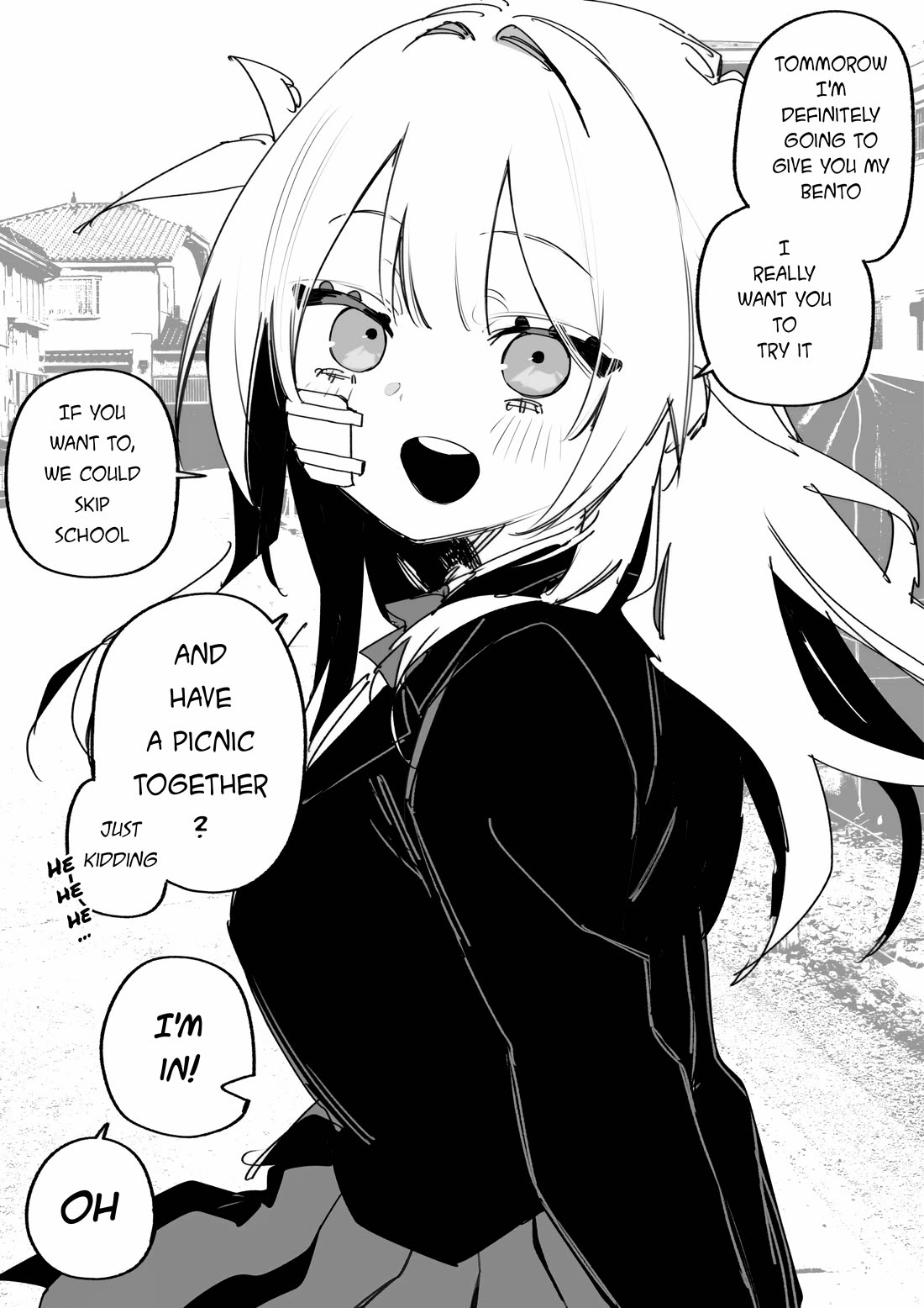 For the Sake of My Future Vengeance Chapter 51 page 1 - Chapter 51: I want you to eat my bento tommorow, no matter what