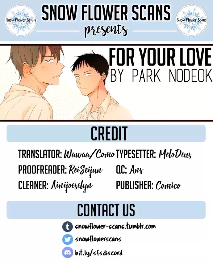 For Your Love Chapter 17 page 1 - Chapter 17