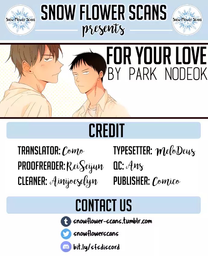 For Your Love Chapter 18 page 1 - Chapter 18