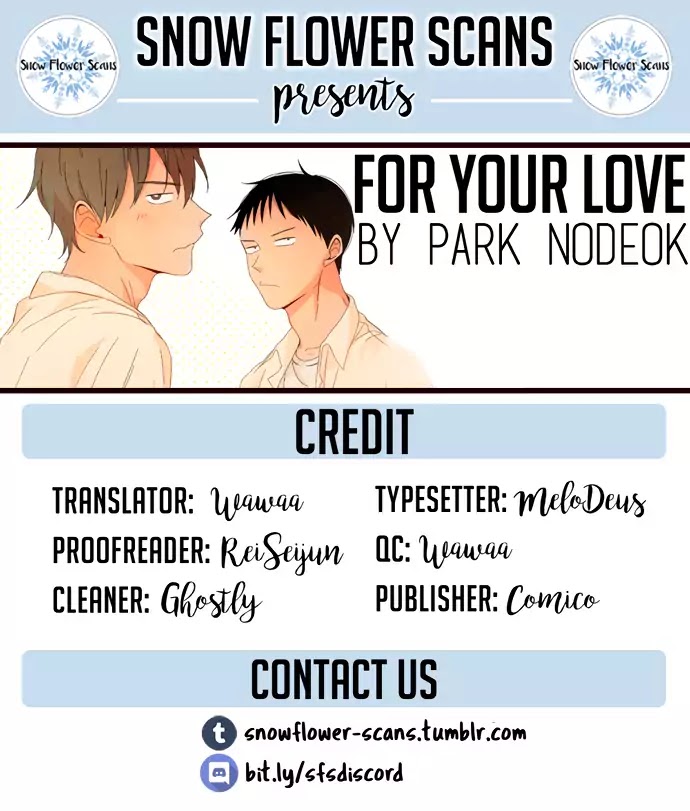 For Your Love Chapter 25 page 1 - Chapter 25