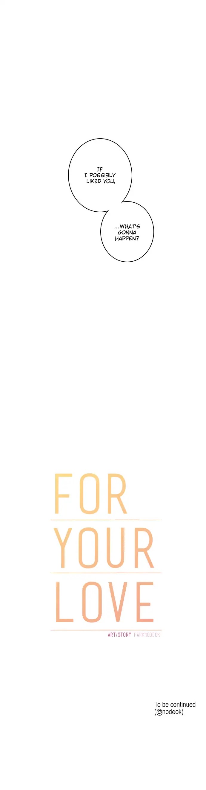 For Your Love Chapter 40 page 36 - Chapter 40