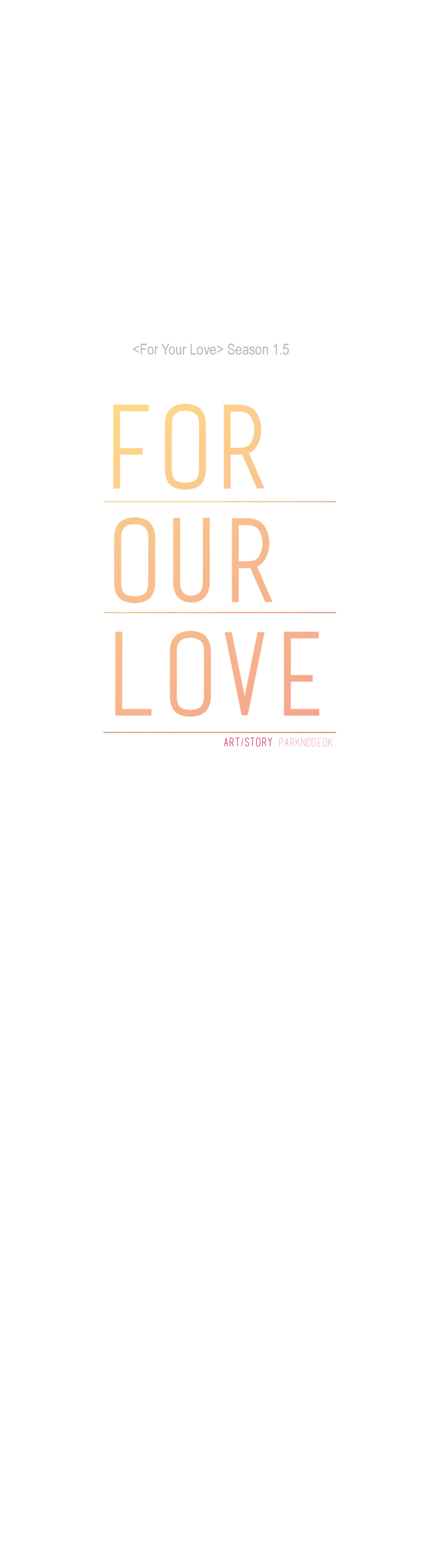 For Your Love Chapter 59 page 8 - Chapter 59: For Our Love Chapter 4