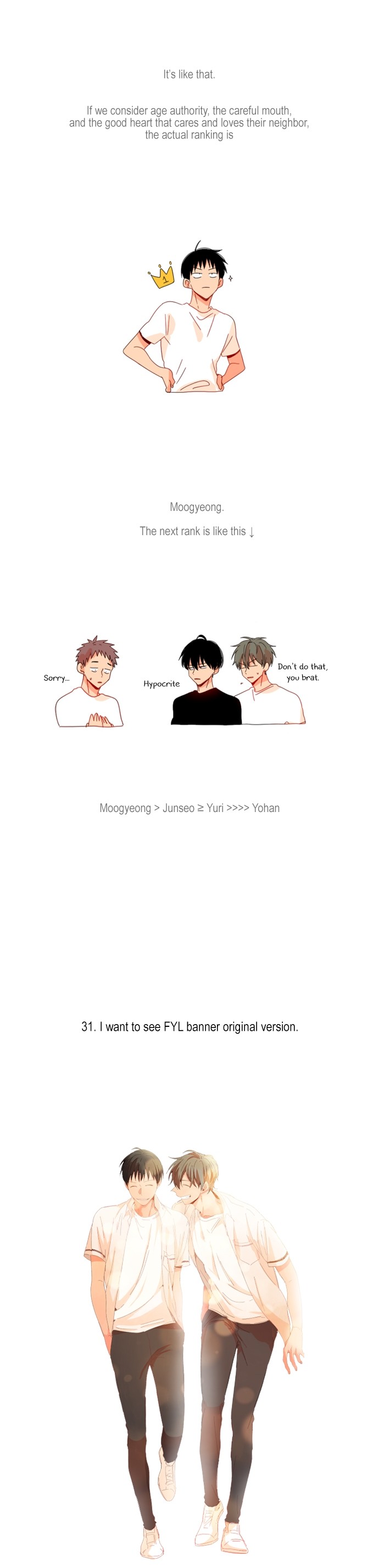 For Your Love Chapter 69.5 page 21 - Chapter 69.5: Hiatus Notice