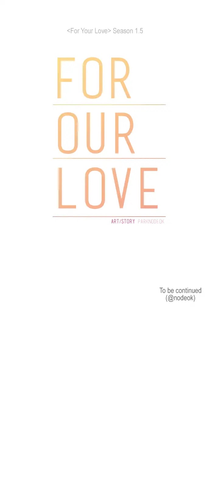 For Your Love Chapter 71 page 37 - Chapter 71
