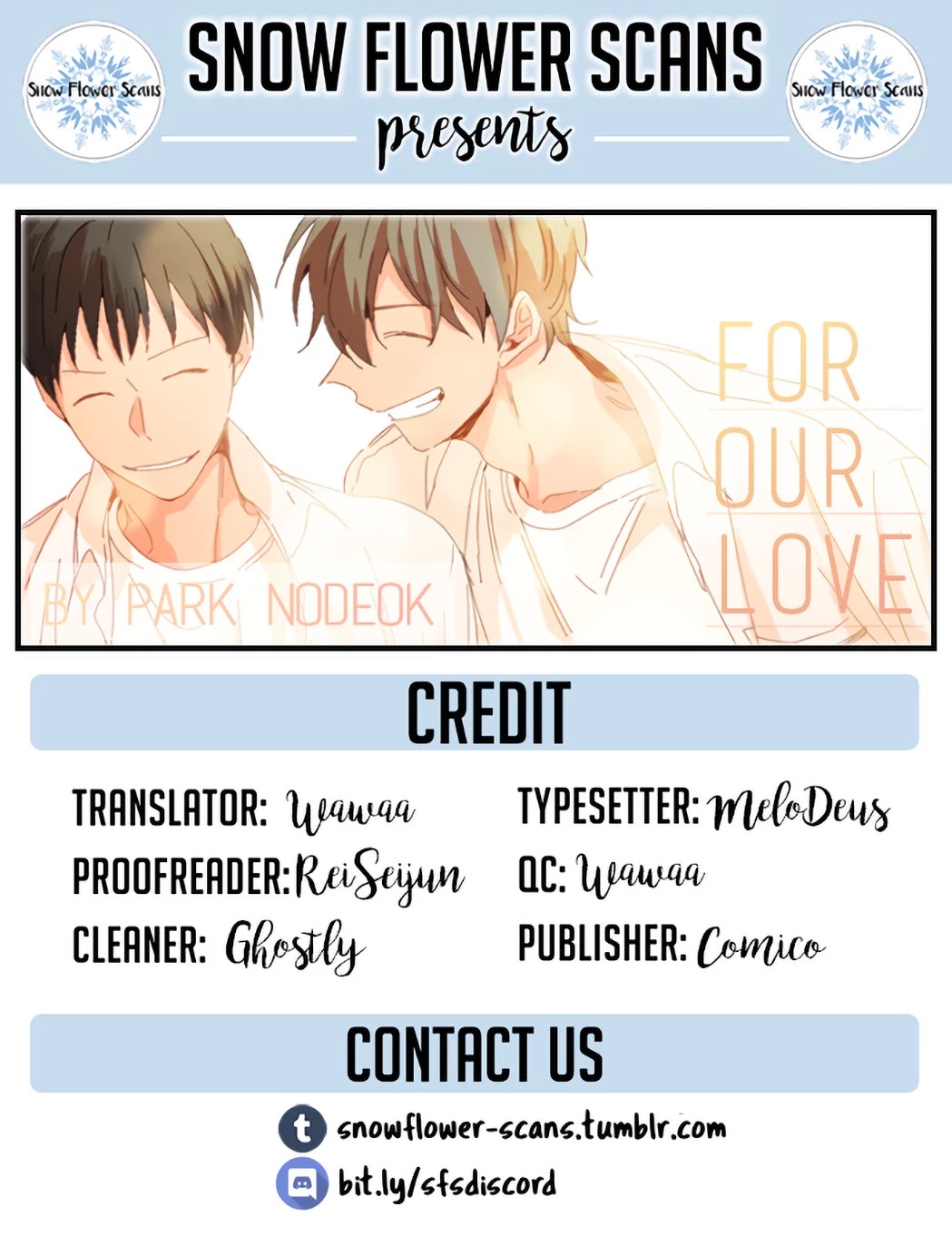 For Your Love Chapter 85.11 page 1 - Chapter 85.11: Postype Extra (3)