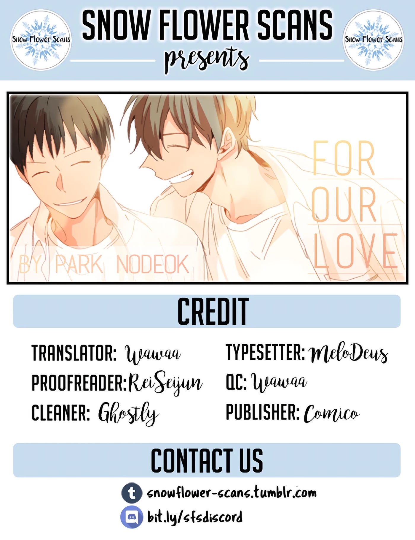 For Your Love Chapter 85.13 page 1 - Chapter 85.13: Postype Extra (5)