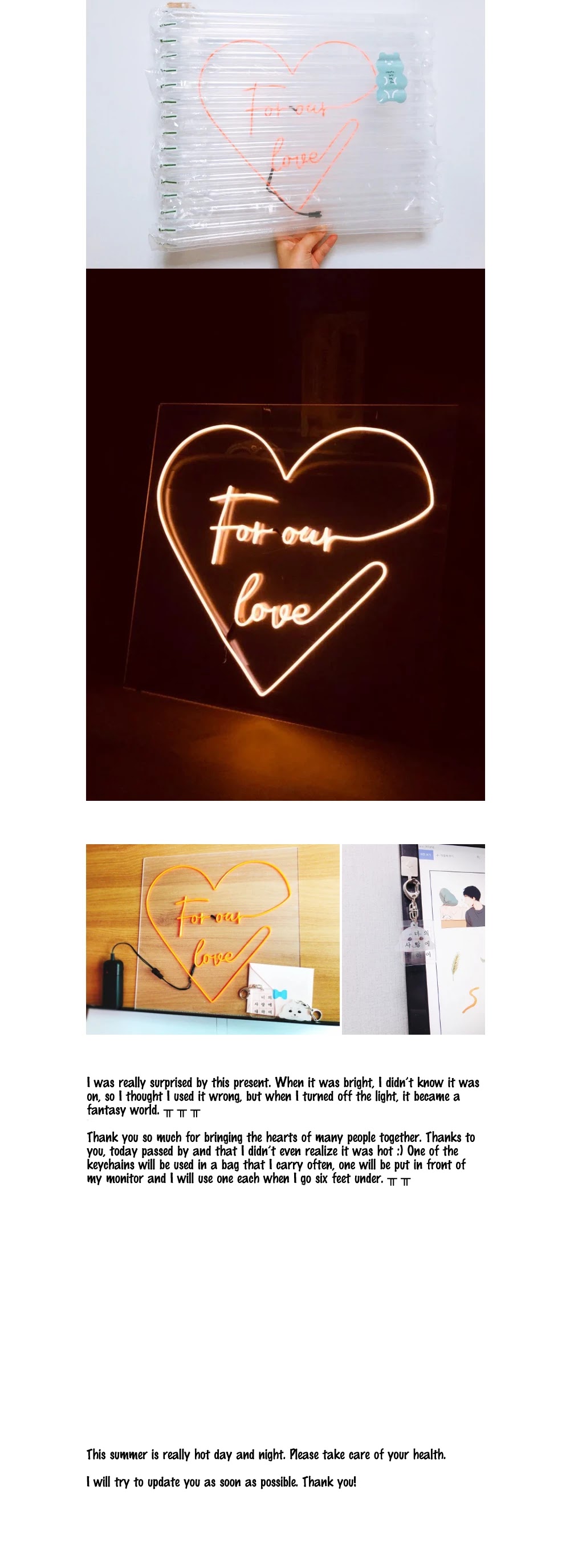 For Your Love Chapter 85.9 page 11 - Chapter 85.9: Postype Extra (Thank You!)