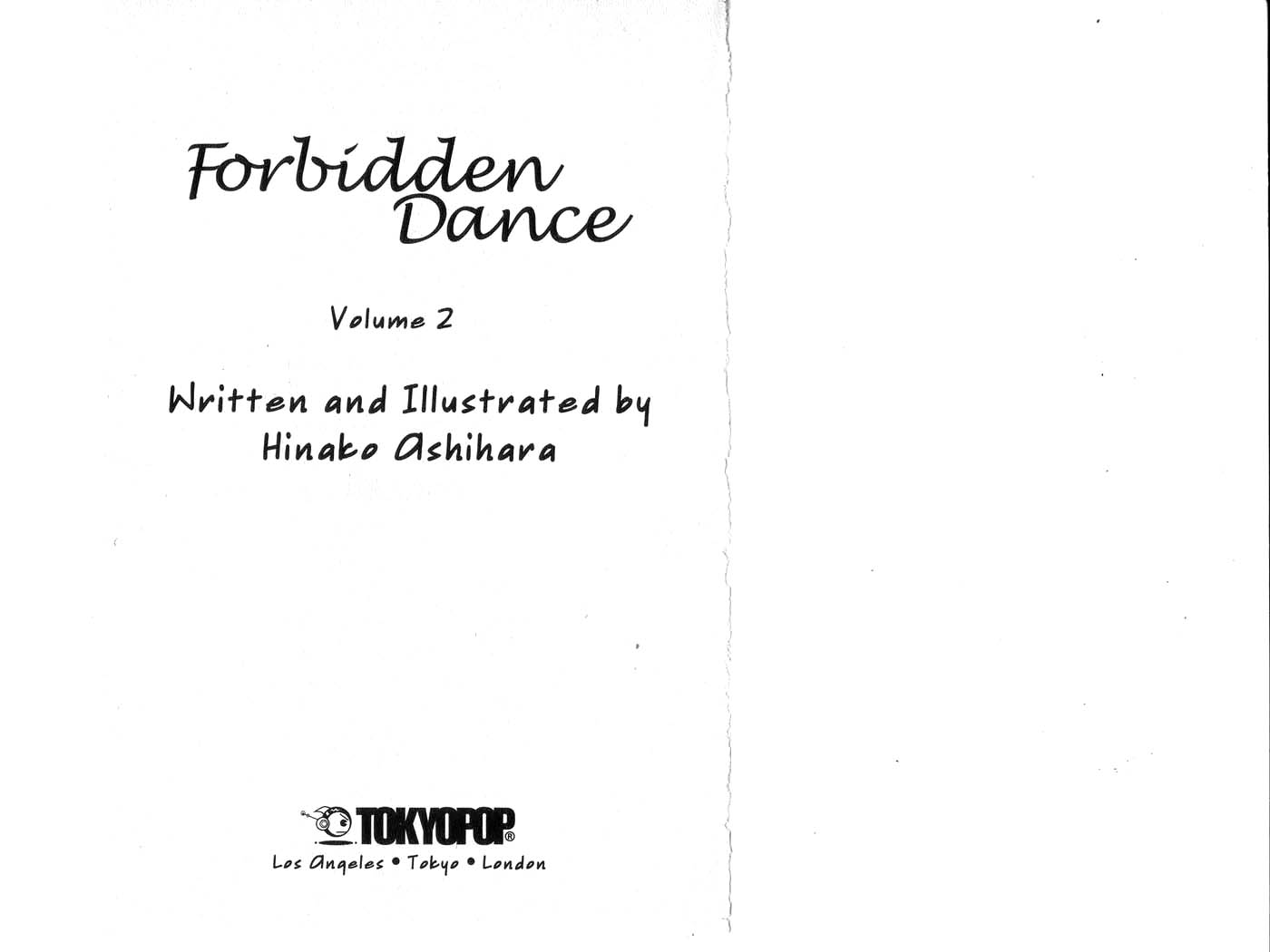 Forbidden Dance Chapter 2.0-2 page 2 - Vol.2 Chapter 0 v2 : Volume 2