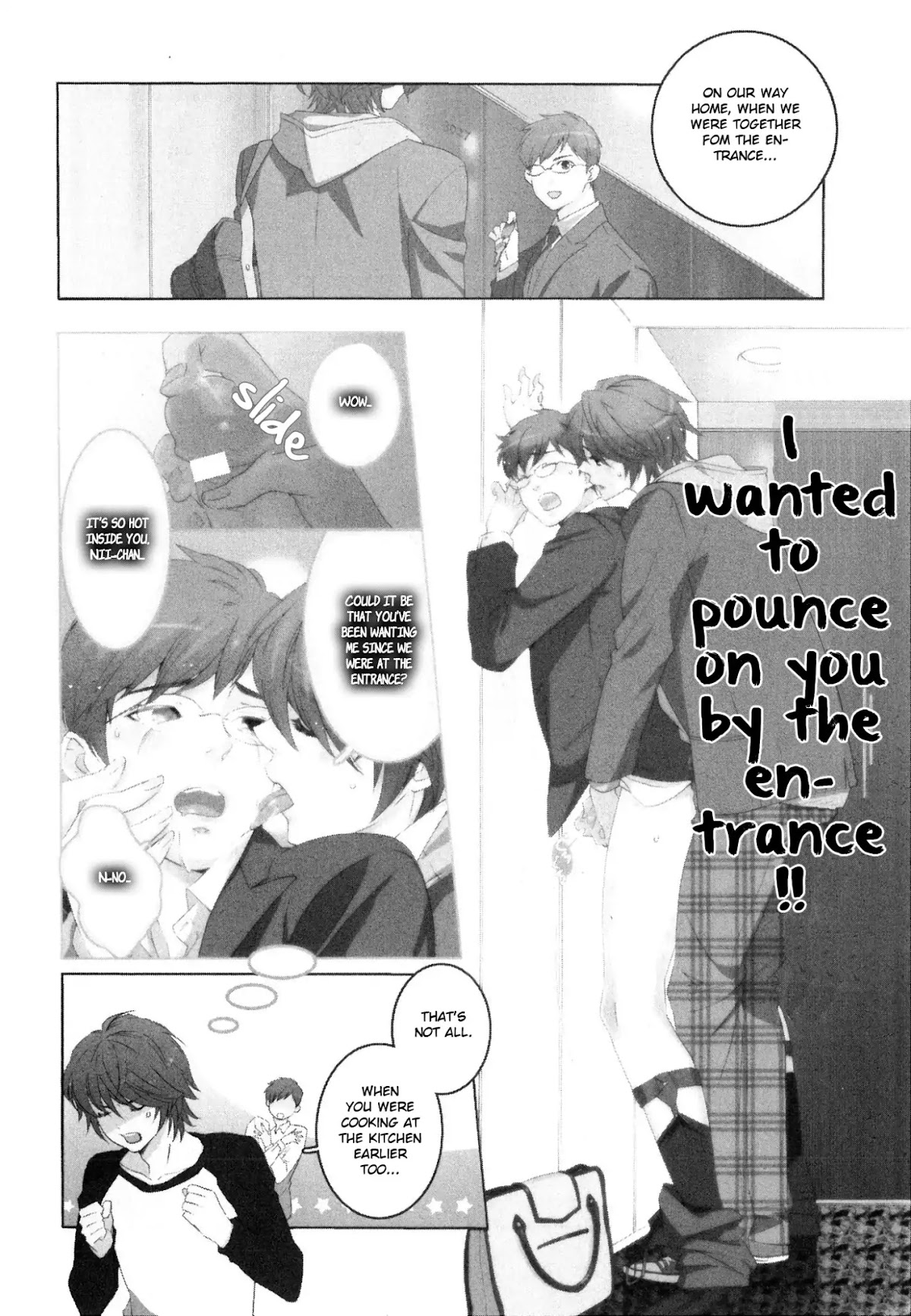 Forbidden Love Story Chapter 2 page 3 - Chapter 2: Please, Oni-chan!