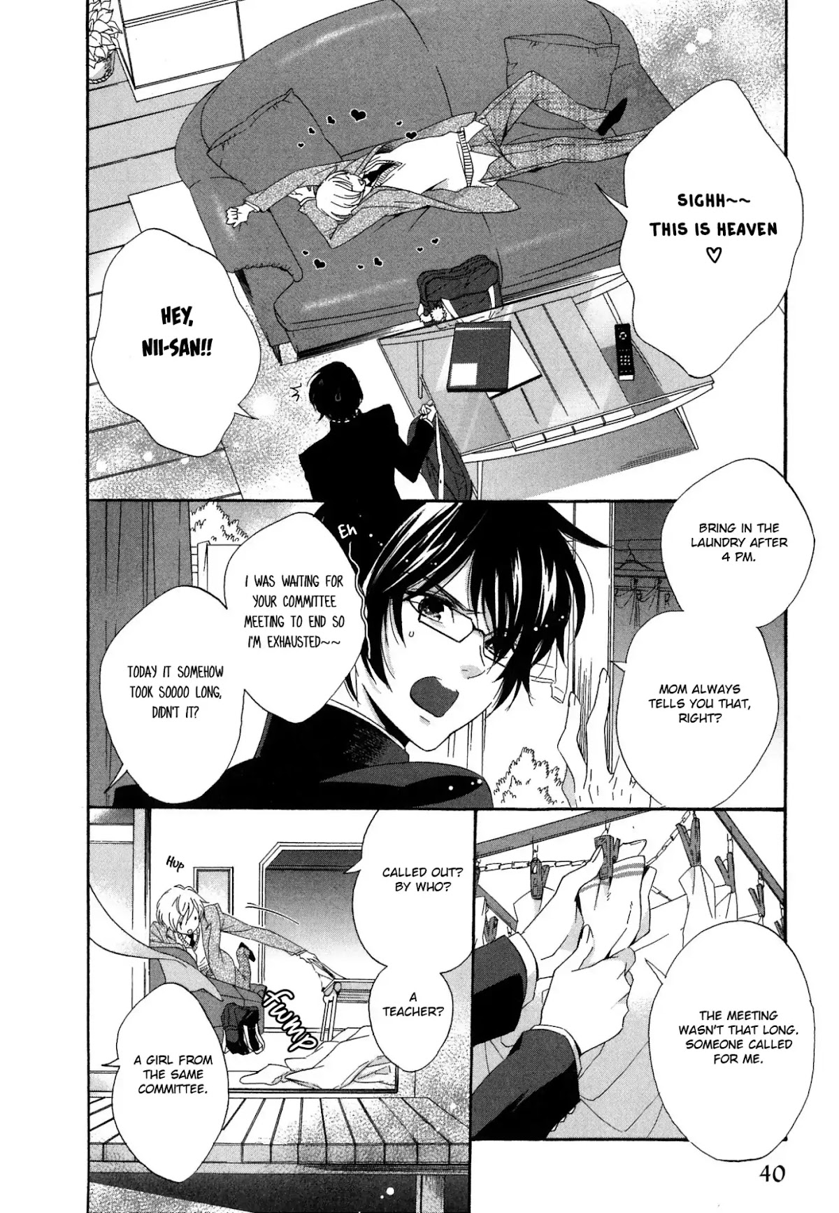 Forbidden Love Story Chapter 3 page 3 - Chapter 3: Close-Ranged Household Love Affair