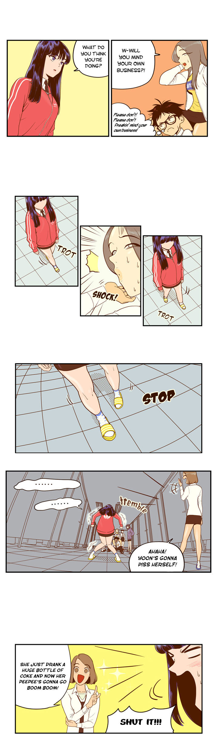 Force Field Girl Chapter 1 page 18 - Chapter 1 : Is It Destiny?