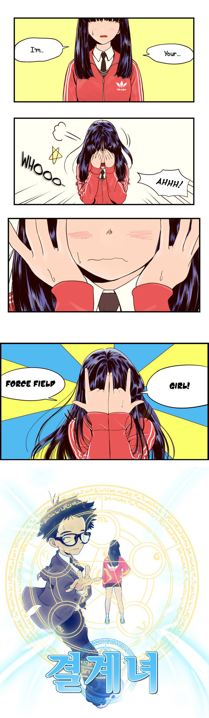 Force Field Girl Chapter 1 page 2 - Chapter 1 : Is It Destiny?
