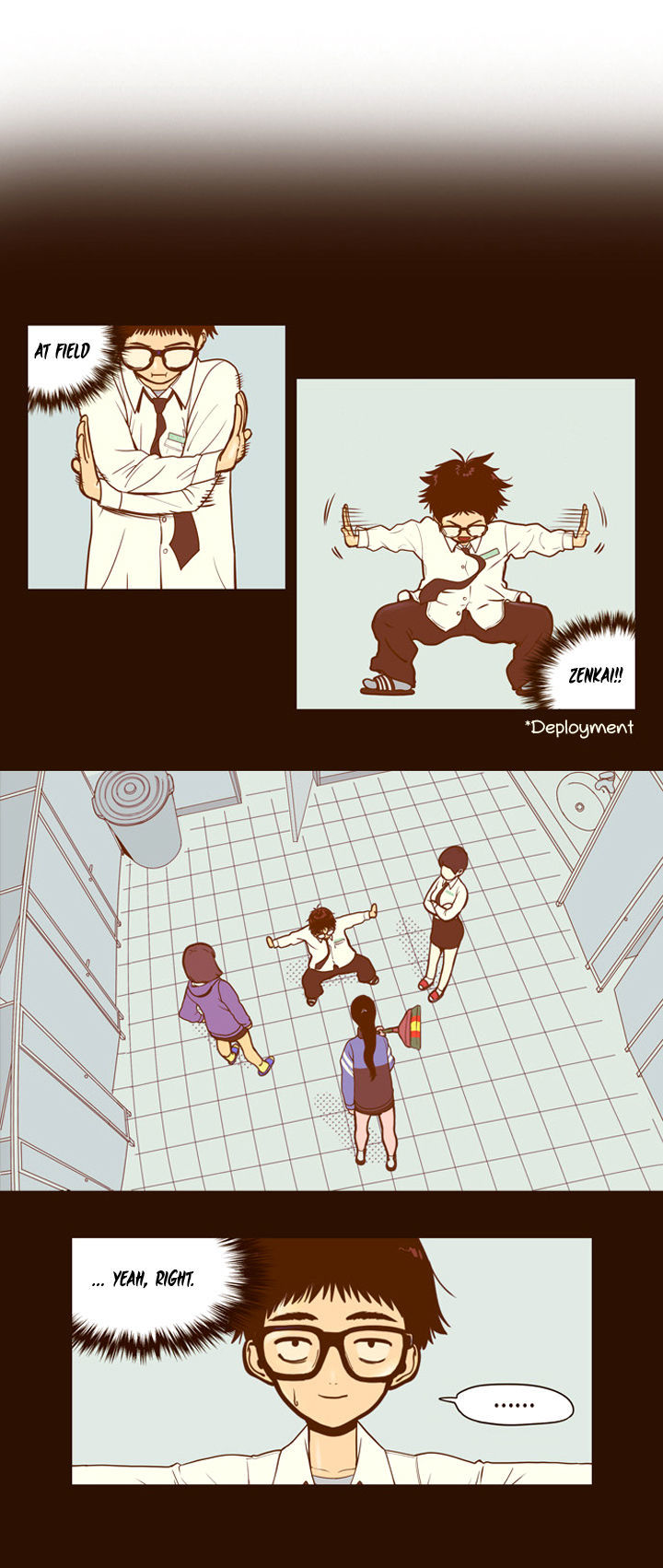 Force Field Girl Chapter 1 page 4 - Chapter 1 : Is It Destiny?