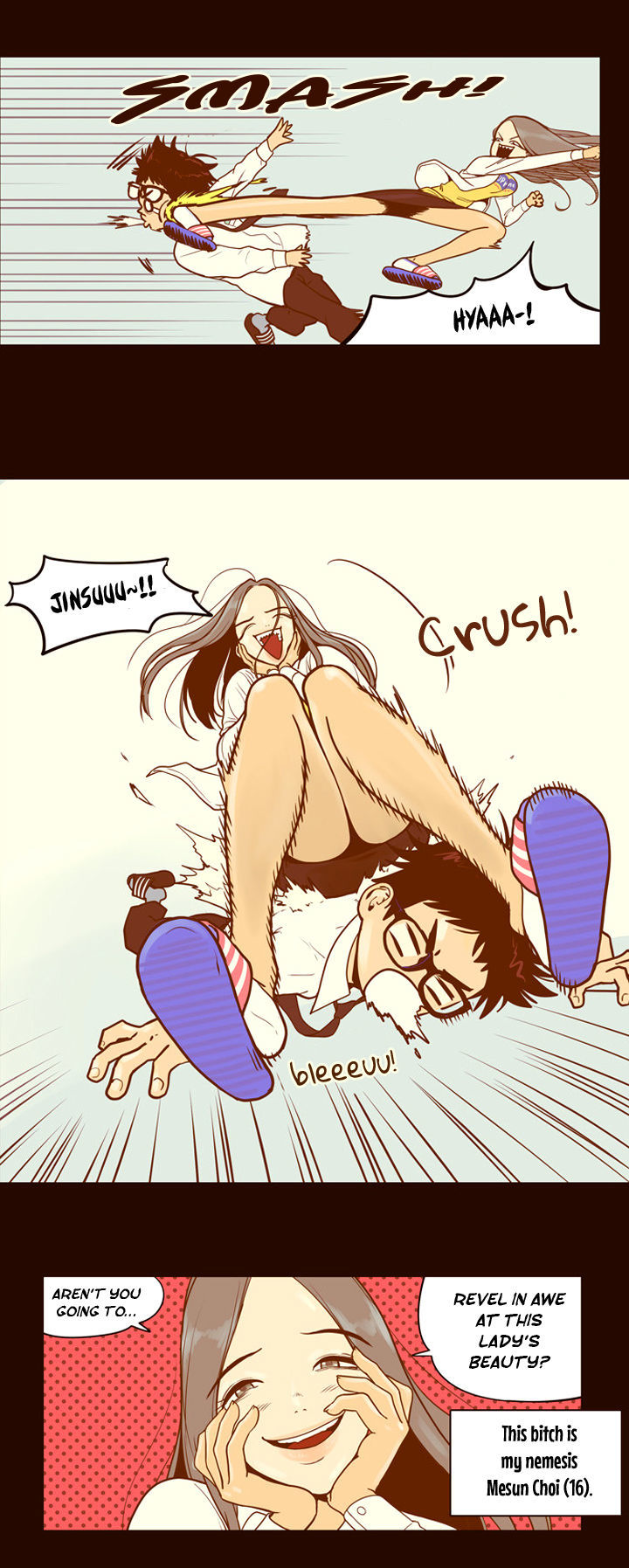 Force Field Girl Chapter 1 page 6 - Chapter 1 : Is It Destiny?