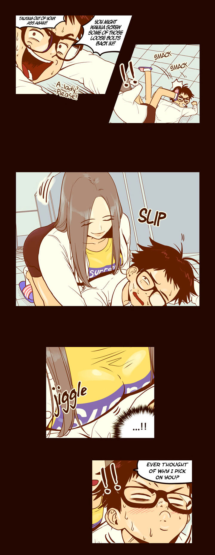 Force Field Girl Chapter 1 page 7 - Chapter 1 : Is It Destiny?