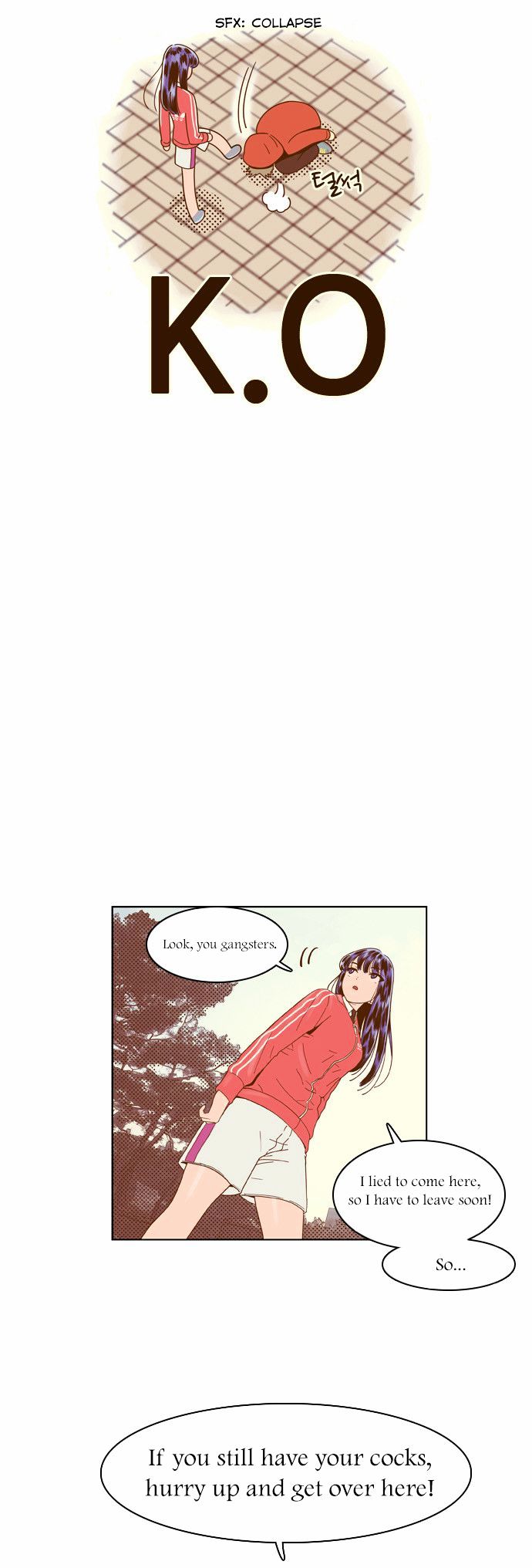 Force Field Girl Chapter 10 page 18 - Chapter 10 : Departure (6)
