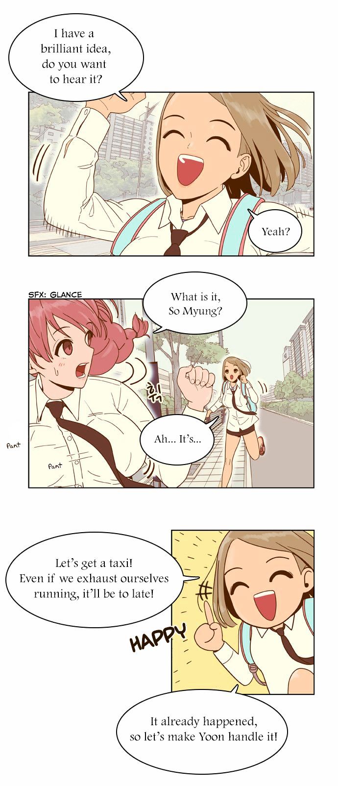 Force Field Girl Chapter 10 page 9 - Chapter 10 : Departure (6)