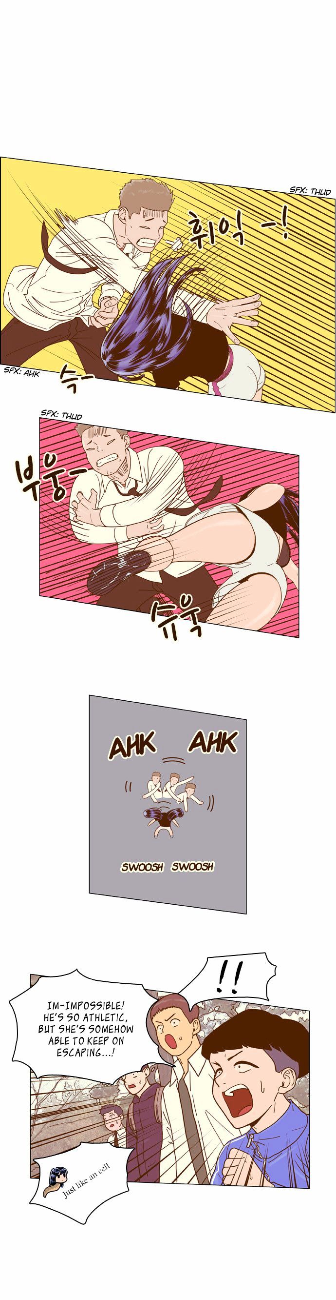 Force Field Girl Chapter 11 page 15 - Chapter 11 : Departure (7)