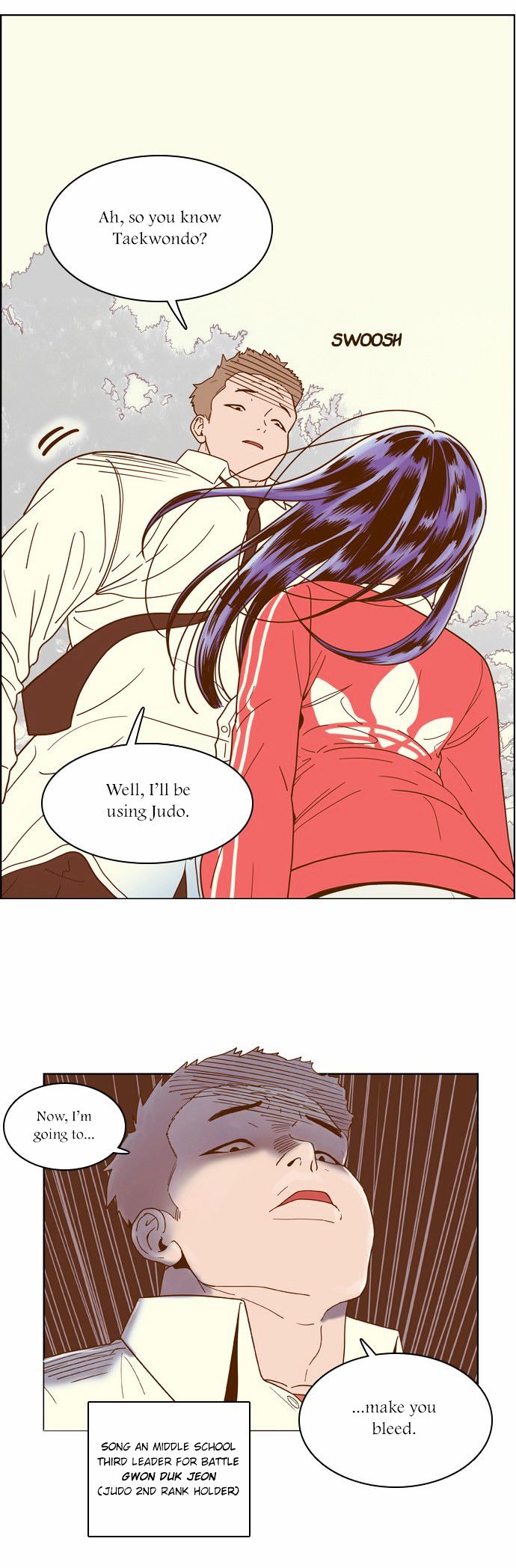 Force Field Girl Chapter 11 page 2 - Chapter 11 : Departure (7)