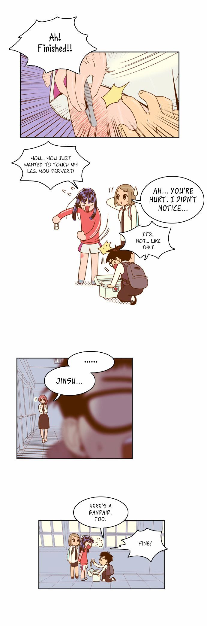 Force Field Girl Chapter 12 page 19 - Chapter 12 : Departure (8)