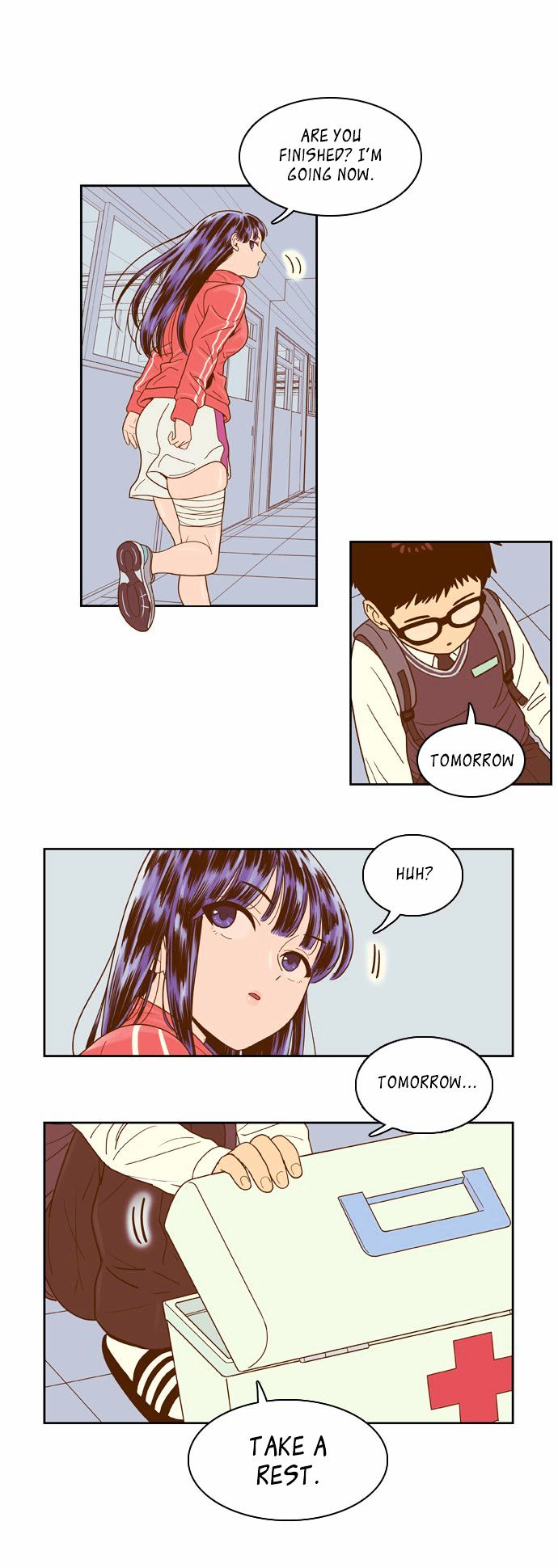 Force Field Girl Chapter 12 page 20 - Chapter 12 : Departure (8)