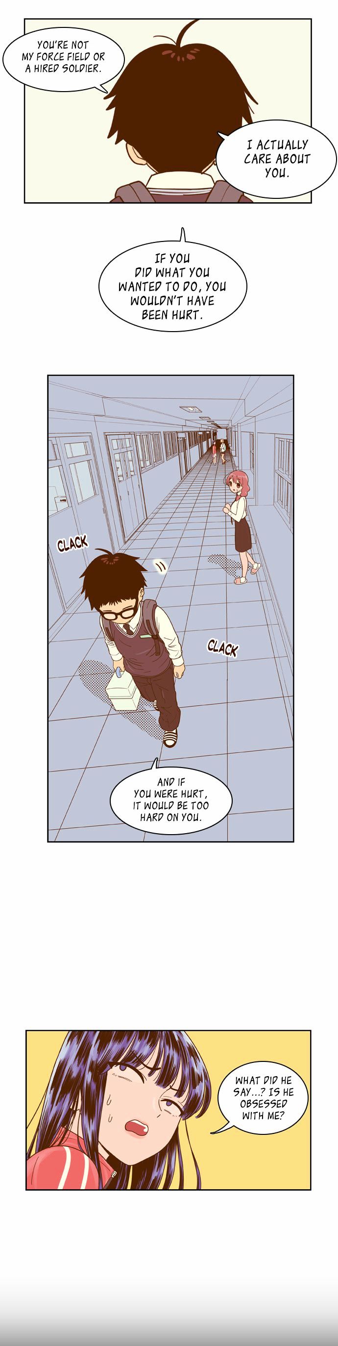 Force Field Girl Chapter 12 page 22 - Chapter 12 : Departure (8)