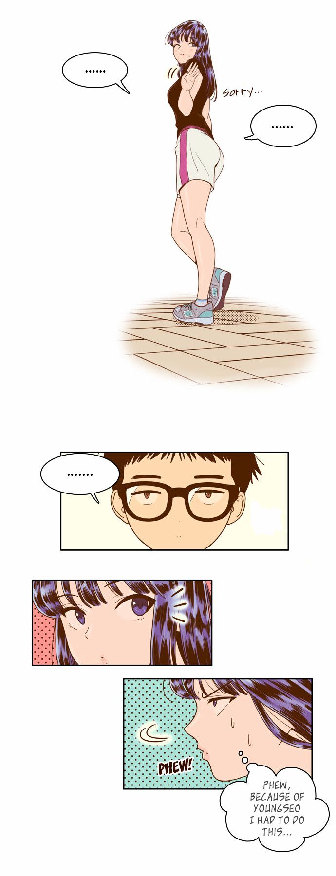 Force Field Girl Chapter 12 page 4 - Chapter 12 : Departure (8)