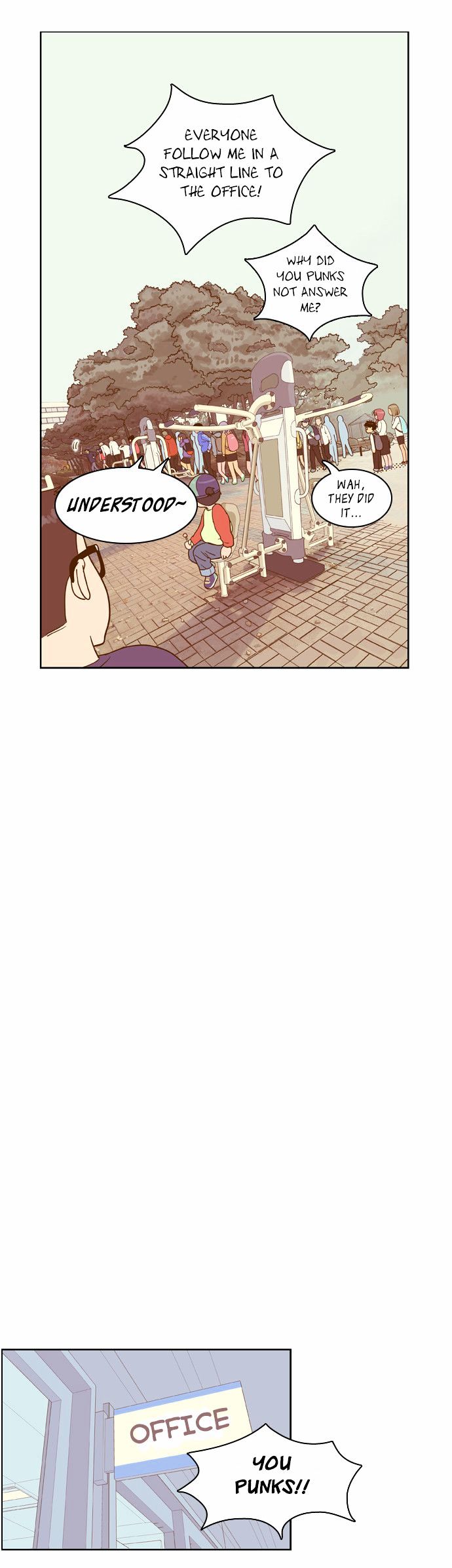Force Field Girl Chapter 12 page 5 - Chapter 12 : Departure (8)