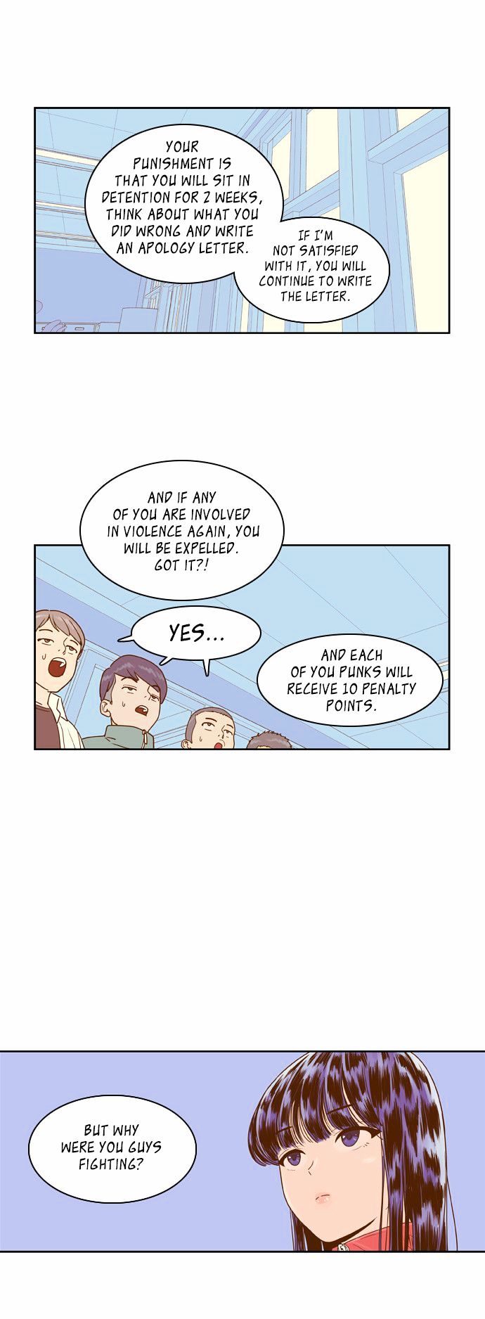 Force Field Girl Chapter 12 page 8 - Chapter 12 : Departure (8)