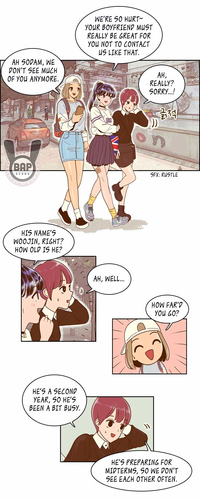 Force Field Girl Chapter 13 page 12 - Chapter 13 : HaYoon's Weekend [1]