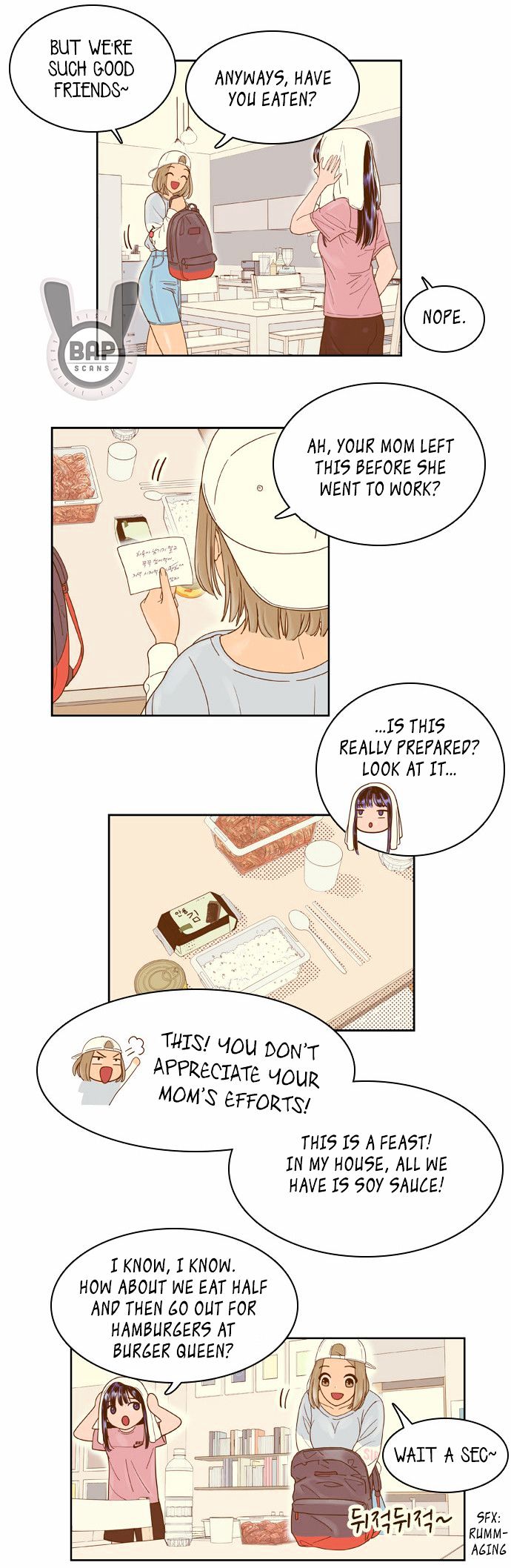 Force Field Girl Chapter 13 page 7 - Chapter 13 : HaYoon's Weekend [1]