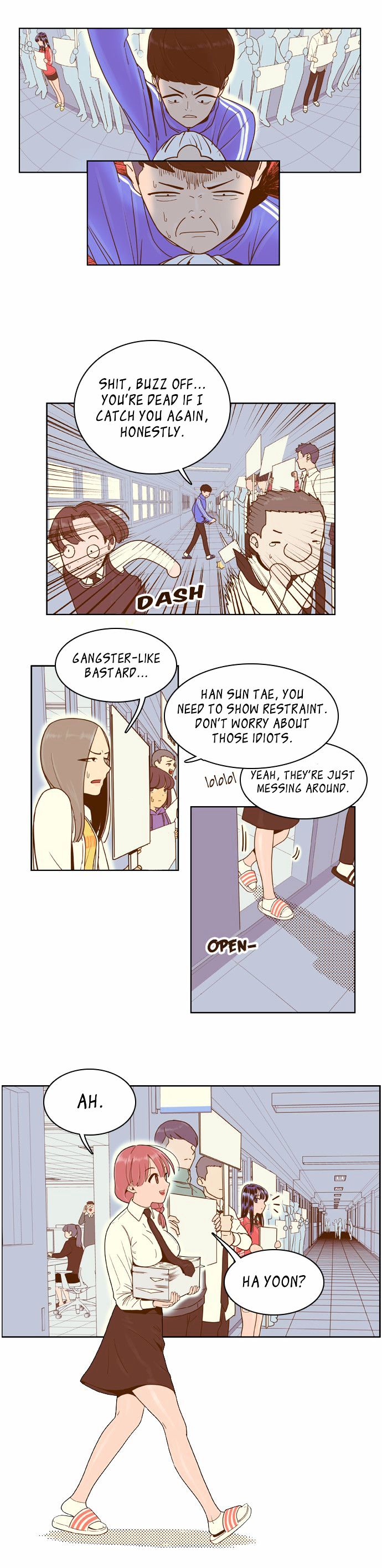 Force Field Girl Chapter 15 page 5 - Chapter 15 : One Footprint More (1)