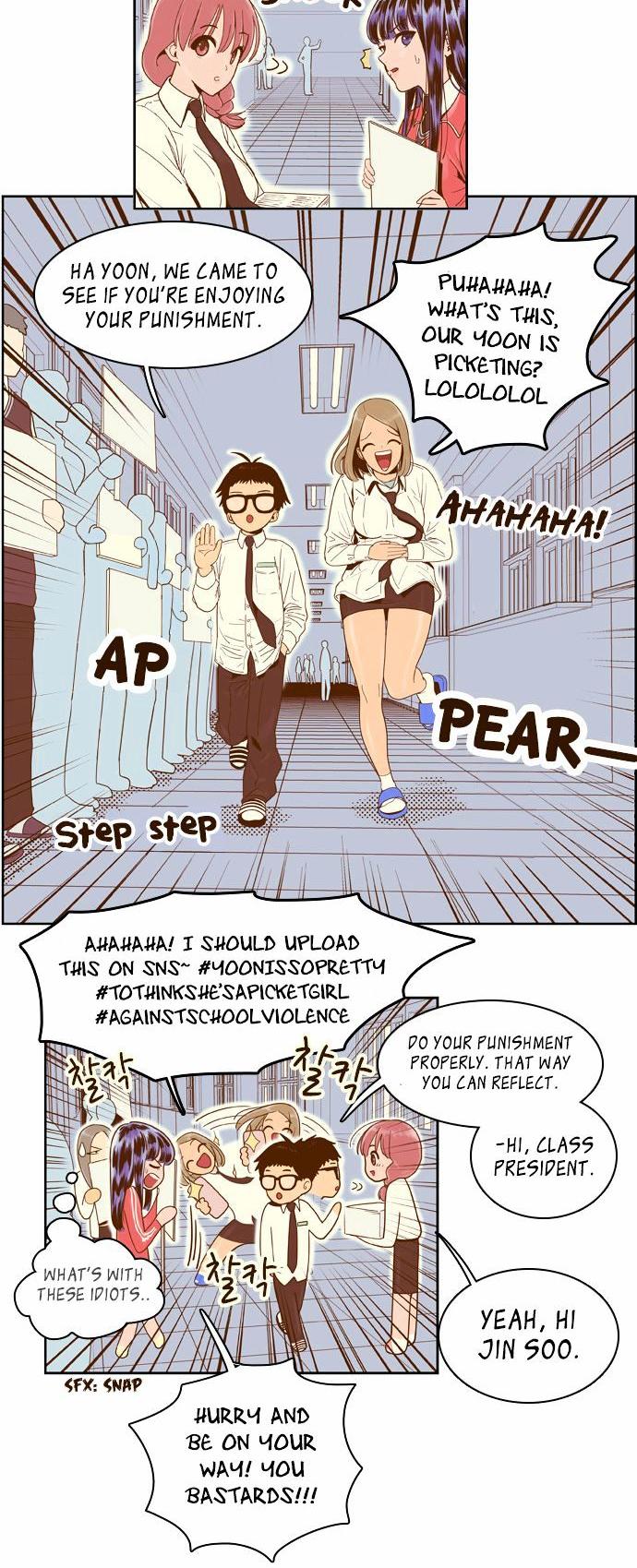 Force Field Girl Chapter 15 page 8 - Chapter 15 : One Footprint More (1)
