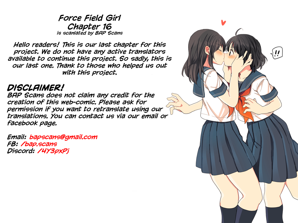 Force Field Girl Chapter 16 page 24 - Chapter 16: One Footprint More - 2