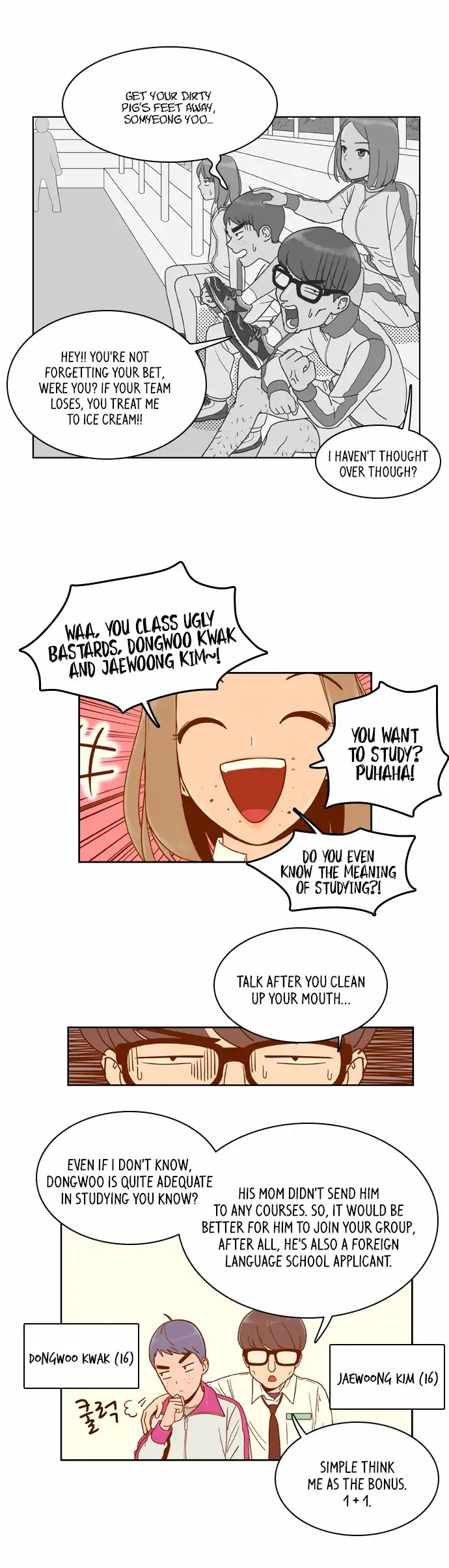 Force Field Girl Chapter 21 page 13 - Chapter 21: Study Group - 1