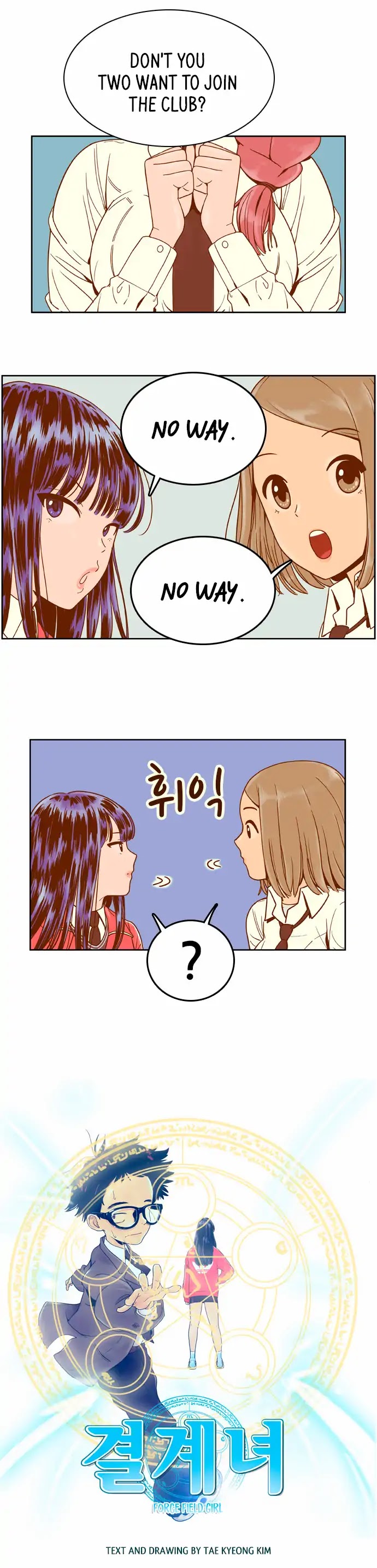 Force Field Girl Chapter 21 page 2 - Chapter 21: Study Group - 1