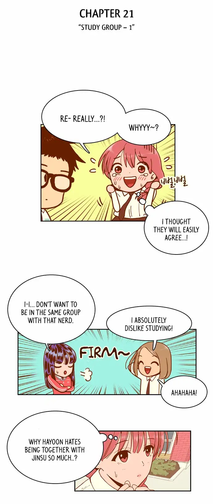 Force Field Girl Chapter 21 page 3 - Chapter 21: Study Group - 1