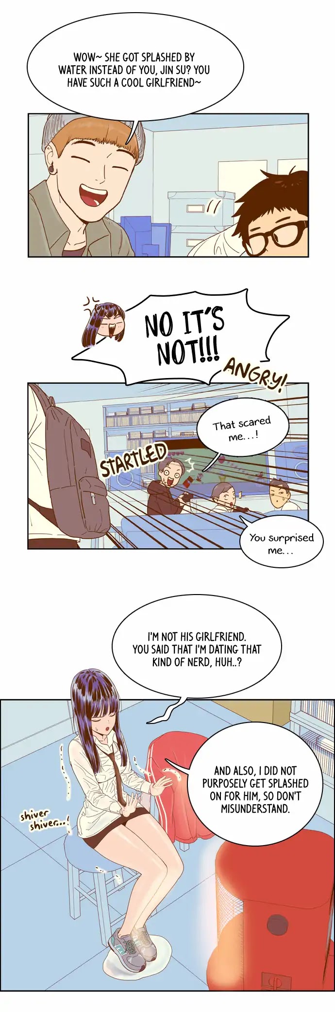 Force Field Girl Chapter 23 page 12 - Chapter 23: Rainy Day - 1