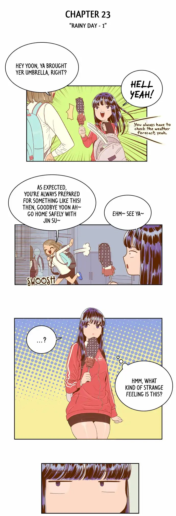 Force Field Girl Chapter 23 page 3 - Chapter 23: Rainy Day - 1